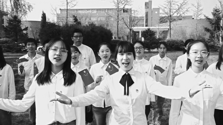 <br>          大学生用歌声展现家国情怀 图片由山西大学政治与公共管理学院团委提供<br><br>        