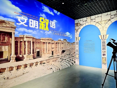 <br>          古叙利亚文明特展亮相山西博物院 图片由山西博物院提供<br><br>        